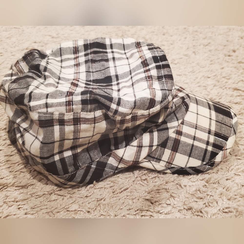 Plaid Pattern Hat